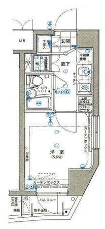 ヴェローナ大井南ルッソグランデの物件間取画像